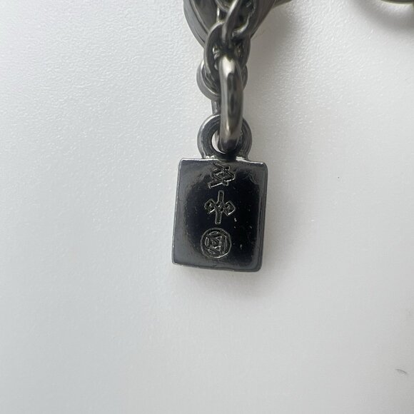 Alexis Bittar Necklace Elements Dark Phoenix Leaf Multi Stone Blue *FLAW* $395 - Picture 14 of 16